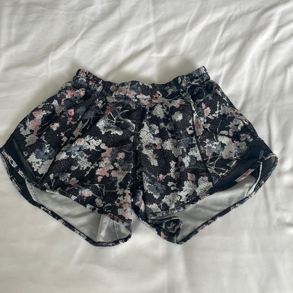 Lulu lemon floral shorts